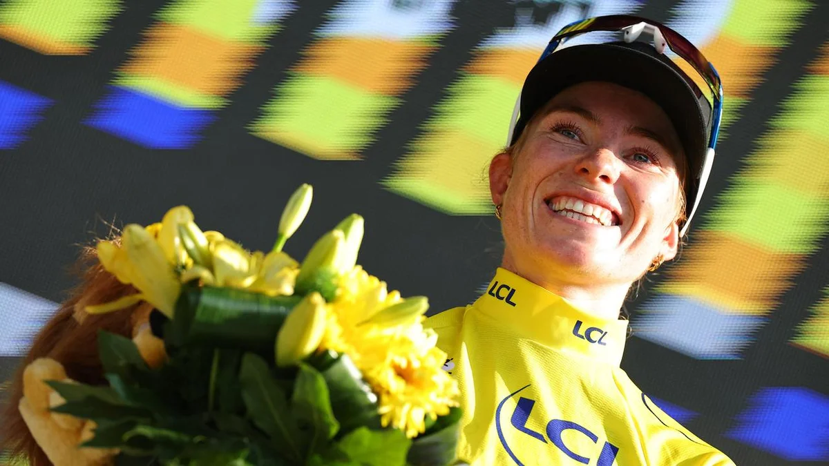 Demi Vollering Triumphs Amid Controversy in Tour de France Femmes