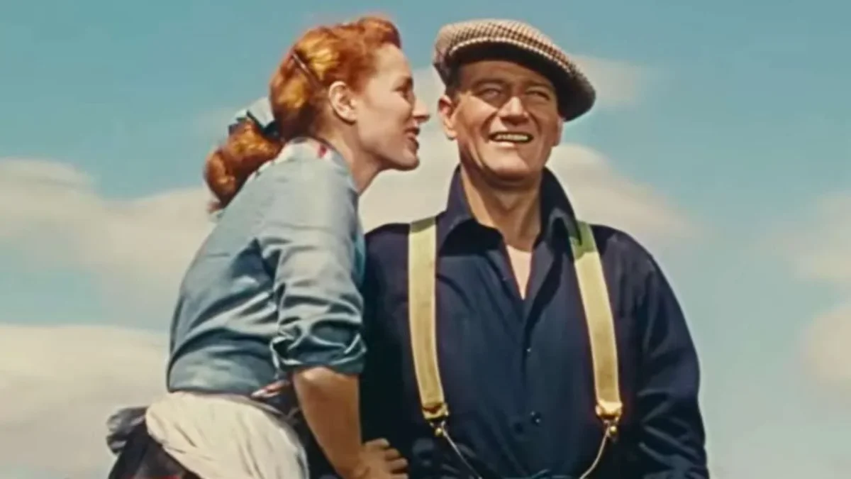 One of Cinema's Greatest Mysteries: What Does Maureen O'Hara Whisper to John Wayne at the End of The Quiet Man?