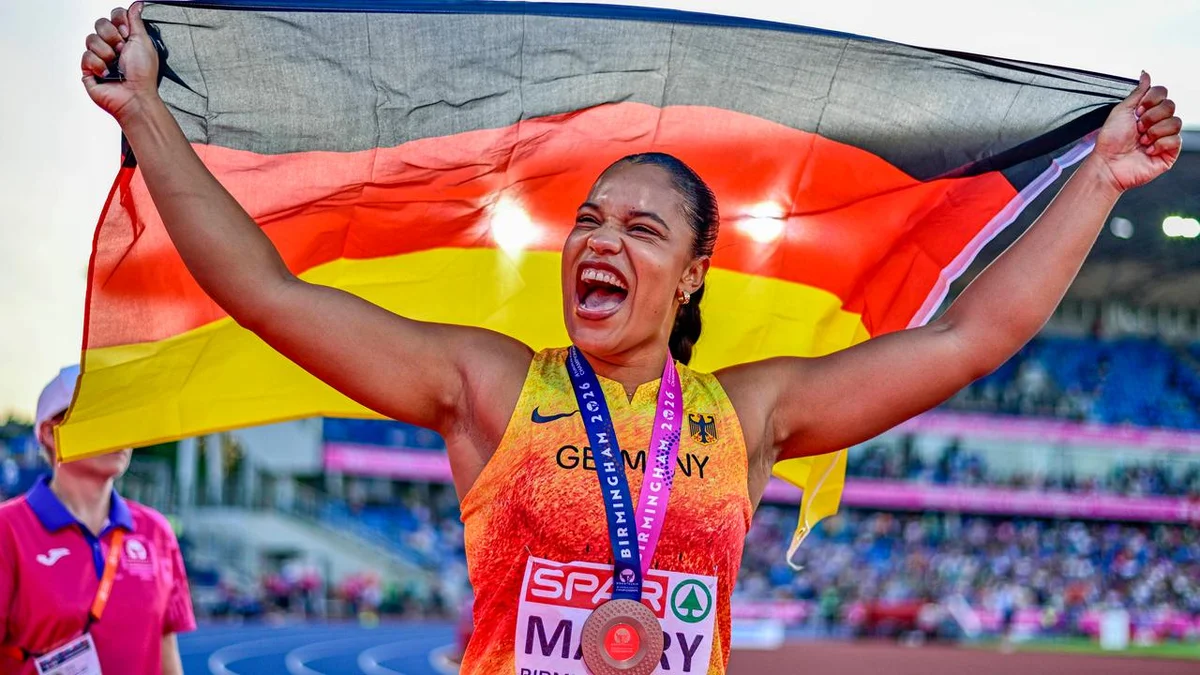 Yemisi Mabry Secures Bronze in Shot Put at European Championships