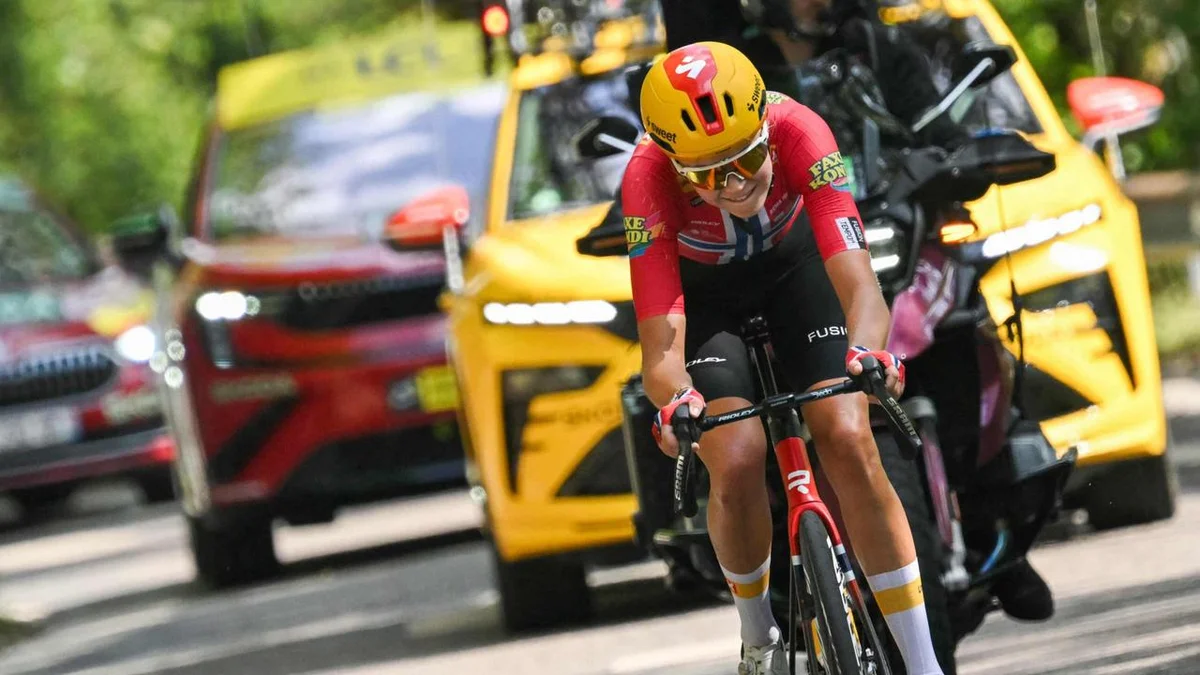 Tour de France Femmes: Sigrid Haugset Dominates Stage 3